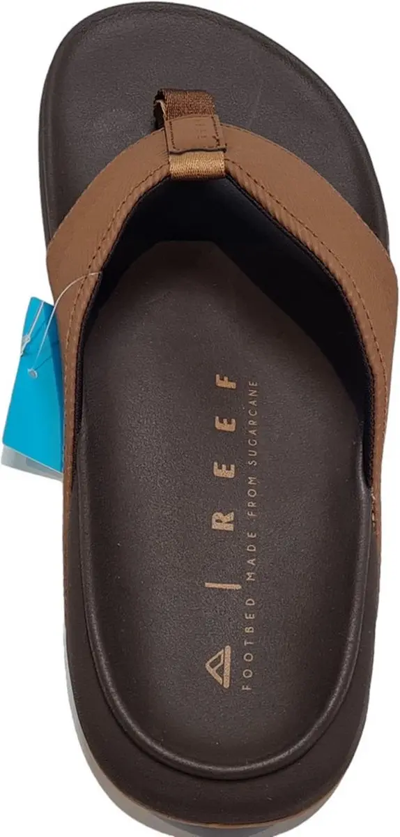 Reef The Raglan Teenslippers Heren - 45 - Donkerbruin - afbeelding 4 van 6