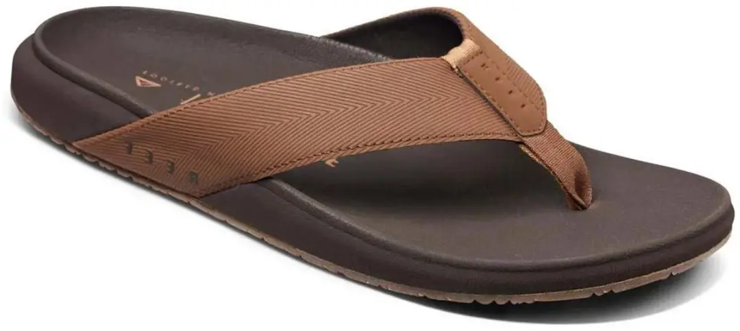 Reef The Raglan Teenslippers Heren - 45 - Donkerbruin - afbeelding 6 van 6