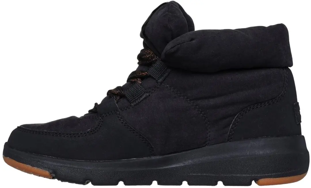 Skechers Glacial Ultra Dames Veterboot - Zwart - Maat 40