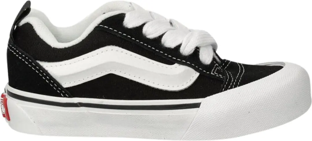 Vans Knu Skool Junior Sneakers - 30 - Zwart/Wit