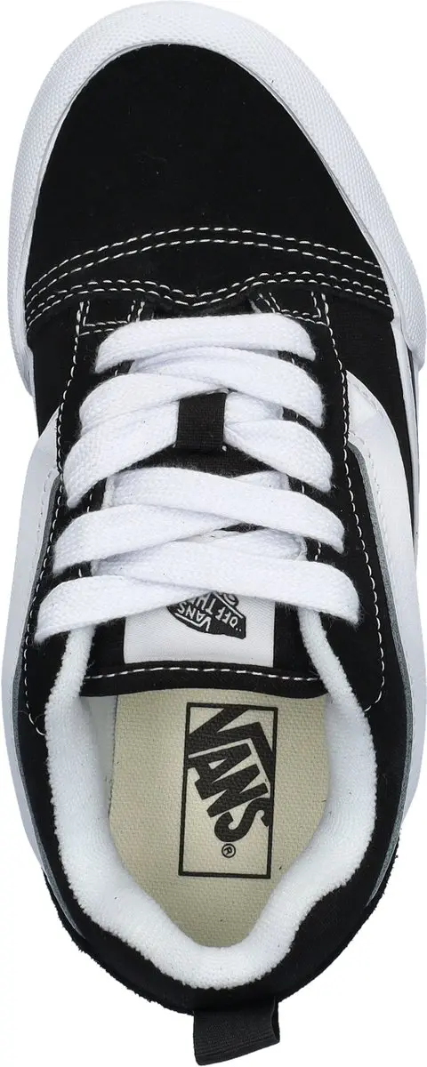Vans Knu Skool Junior Sneakers - 30 - Zwart/Wit