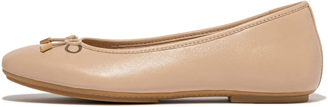 FitFlop FitFlop beige ballerina schoenen BEIGE