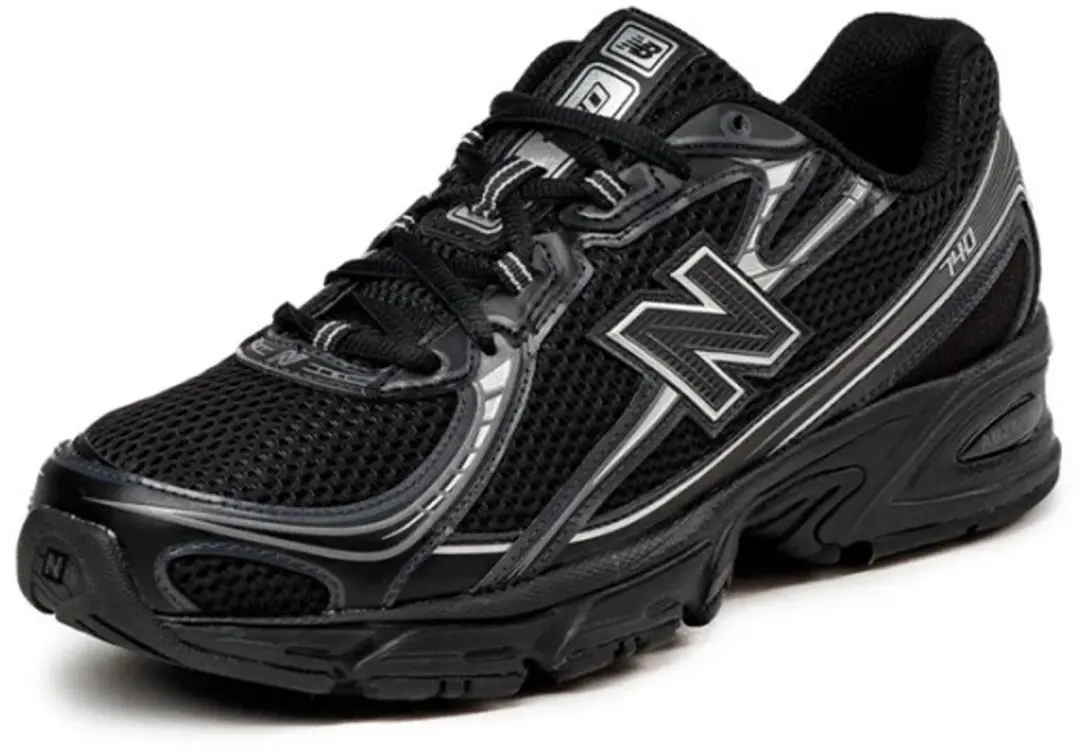 New Balance 740v2 Sneakers - Zwart Metallic - afbeelding 4 van 6