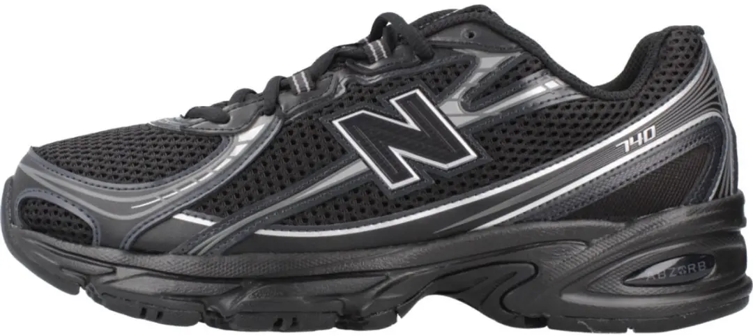 New Balance 740v2 Sneakers - Zwart Metallic - afbeelding 2 van 6