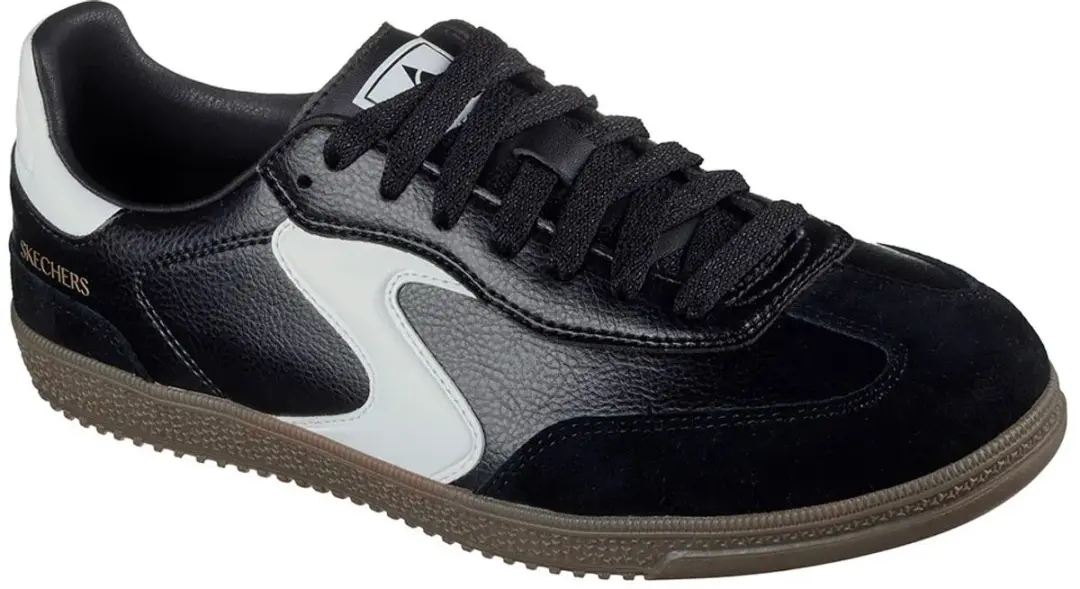 Skechers Hotshot Kick-off Dames Sneaker 185232-BKW - Zwart/Wit - afbeelding 6 van 6