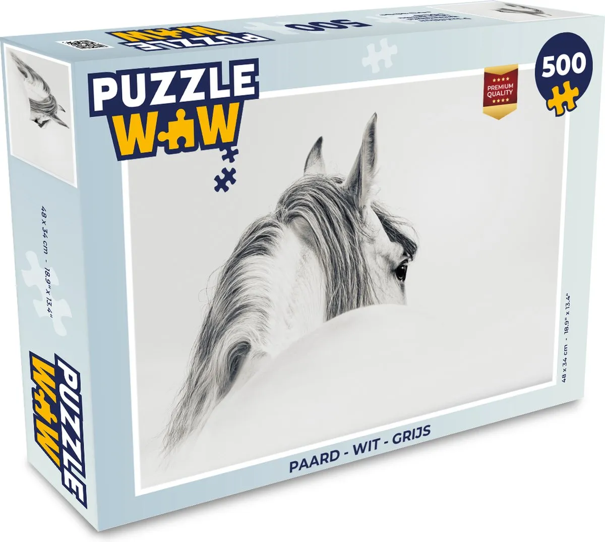 PuzzleWow Paard Legpuzzel 500 Stuks