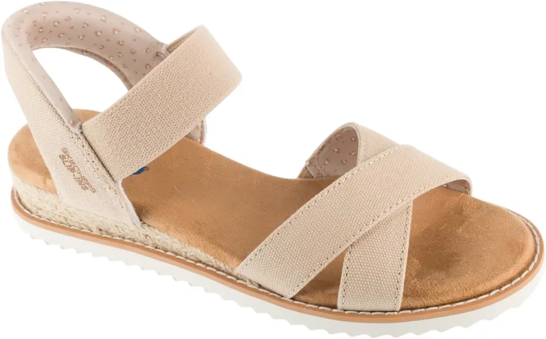 Skechers Desert Kiss-Golden Lily, Vrouwen, Beige, Sandalen, maat: 37,5