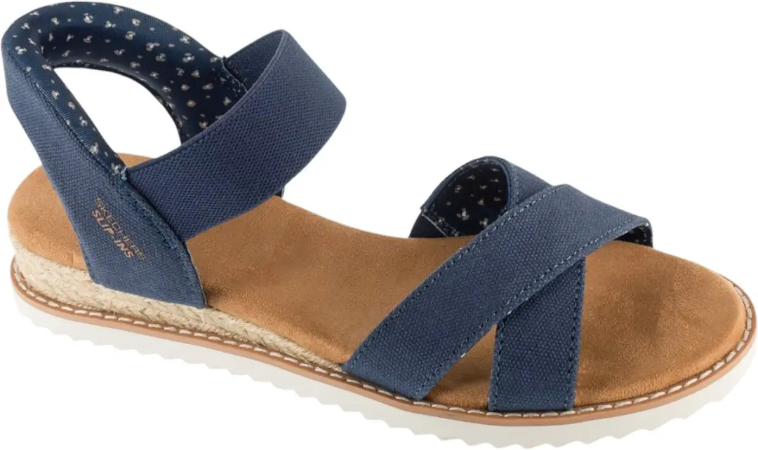 Skechers Desert Kiss-Golden Lily, Vrouwen, Marineblauw, Sandalen, maat: 38,5