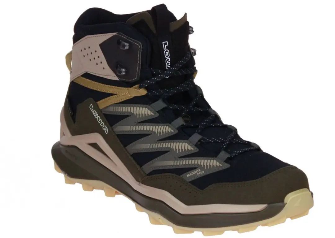 Lowa Maddox Pro Gore-Tex Mid - Zwart/Olive - afbeelding 6 van 6