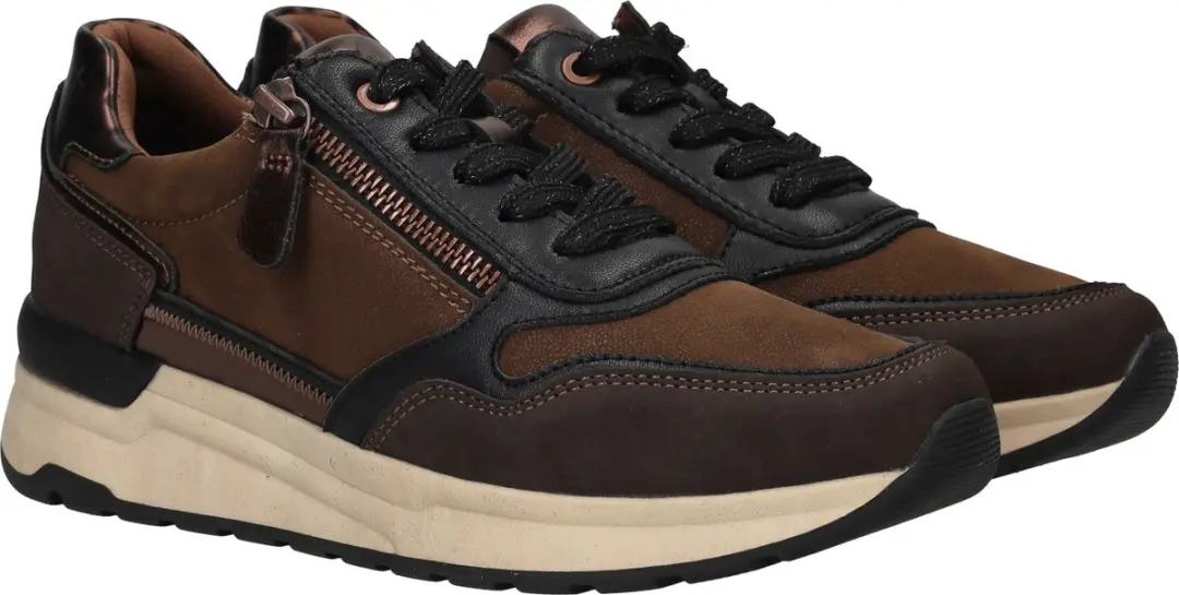 Marco Tozzi Dames Sneakers - Bruin - 41 - afbeelding 4 van 6