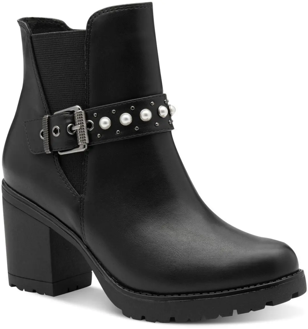 Marco Tozzi Dames Enkellaarsje 2-25425-45 001 F-breedte Maat: 40 EU