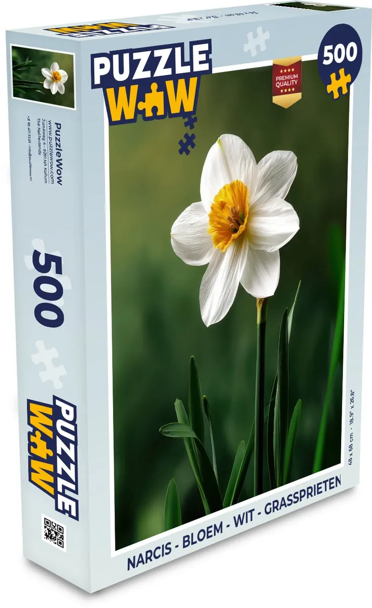 PuzzleWow Narcis Legpuzzel 500 Stuks