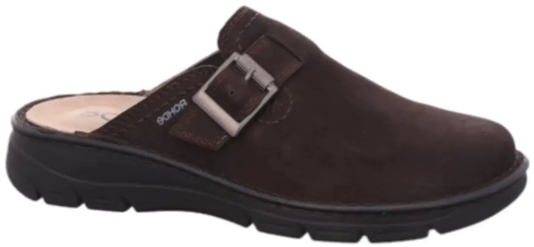 Rohde Pantoffel 5998 Espresso Bruin Verwisselbaar Voetbed