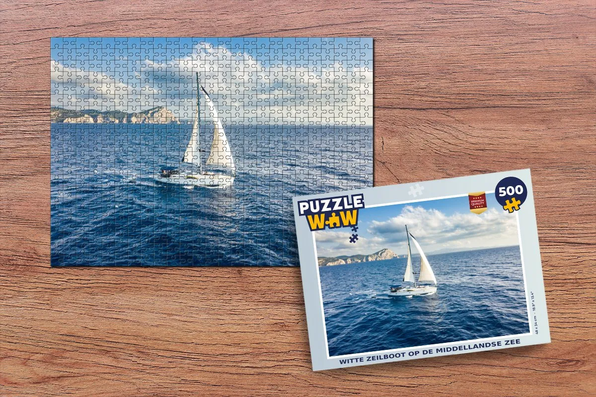 PuzzleWow Boot Legpuzzel 500 Stuks