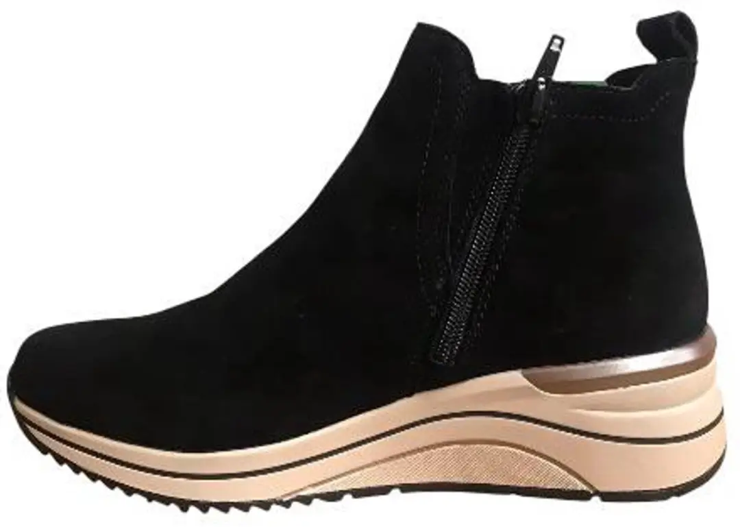 Remonte Suede C. Elastiek 4781 5 - Zwart/Panter - 43 - afbeelding 3 van 5