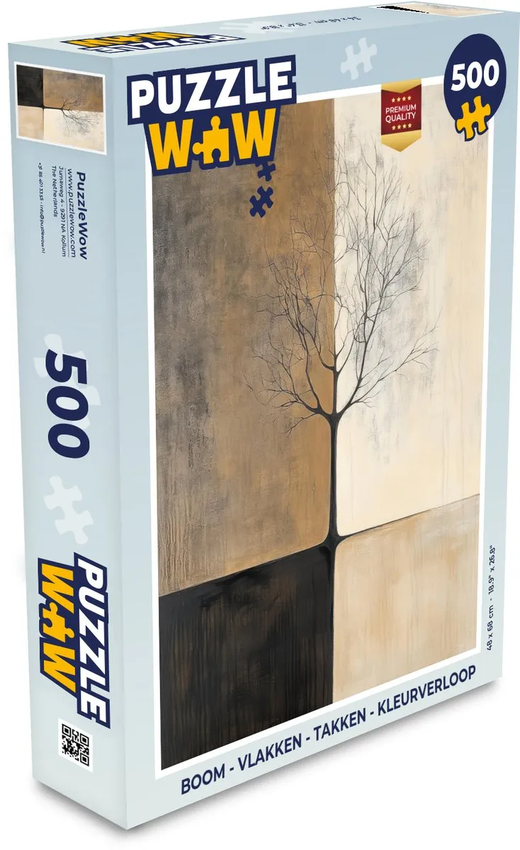 PuzzleWow Boom Puzzel 500 Stuks