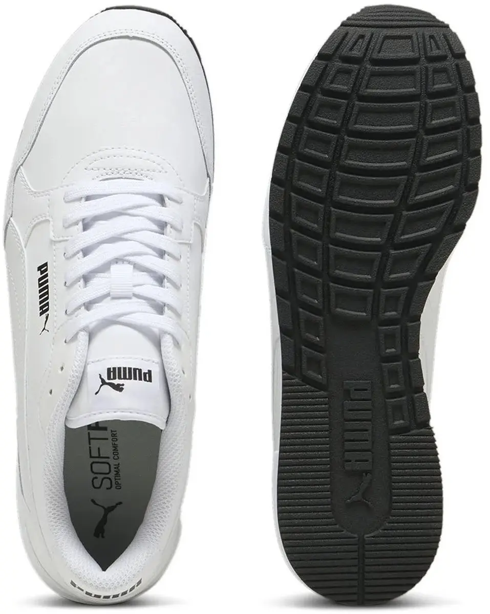PUMA ST Runner v4 L Schoenen - 36 - Wit/Zwart/Wit - afbeelding 3 van 6