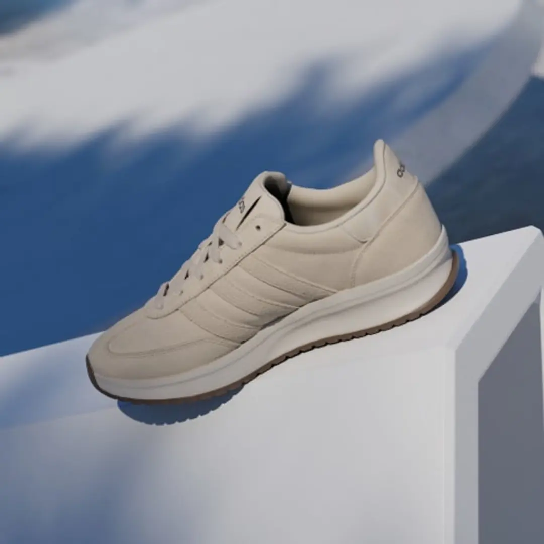 adidas Run 70S 2.0 Schoenen OSQ30 - Dames - Beige - afbeelding 3 van 6