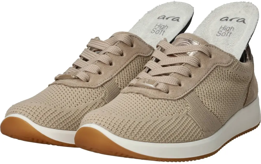 Ara Lissabon 4.0 Lage Sneakers 38.5 - Wit/Beige - afbeelding 6 van 6