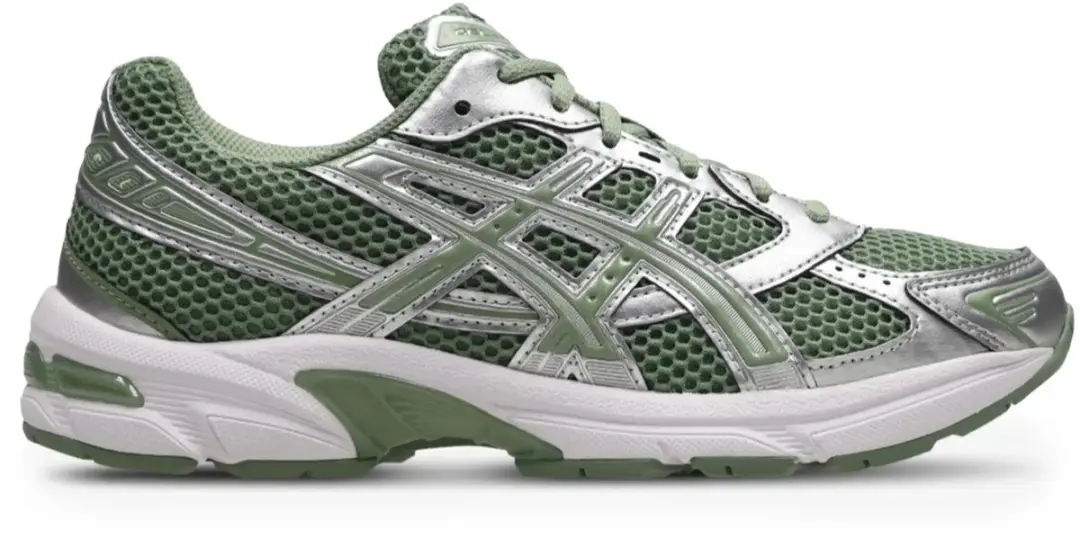 ASICS Gel-1130 Swamp Green Silver