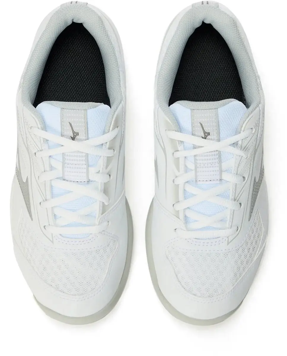 Mizuno Break Shot 5 Wos Dames Tennisschoenen - Wit - afbeelding 4 van 6