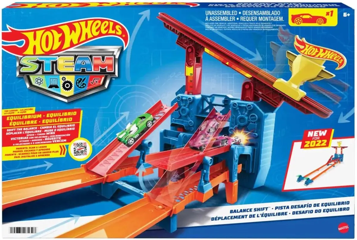 Hot Wheels Steam Balance Shift Racebaan