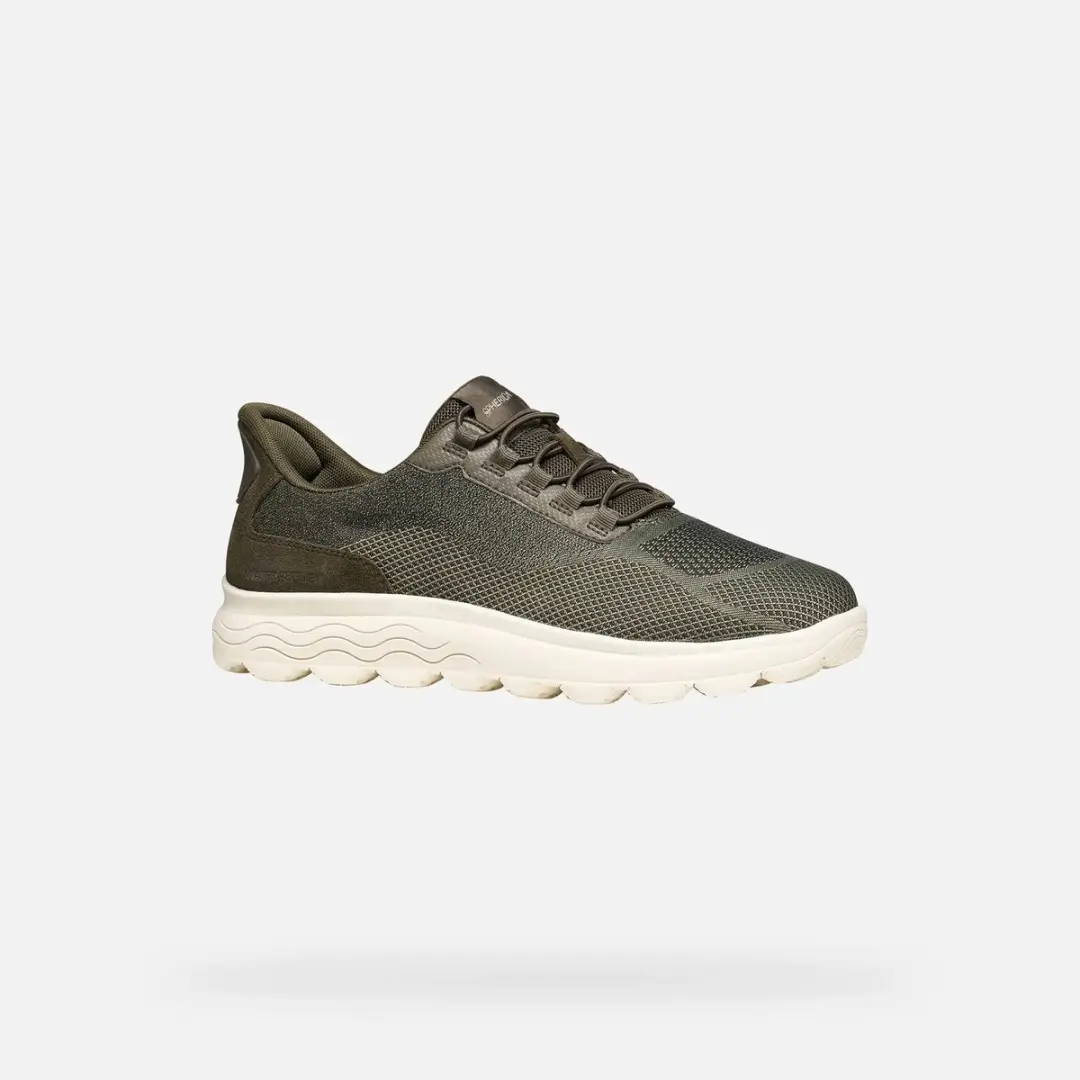 GEOX Spherica Plus U66PDA_0ZG22 Baskets - 45 - Military/Sage