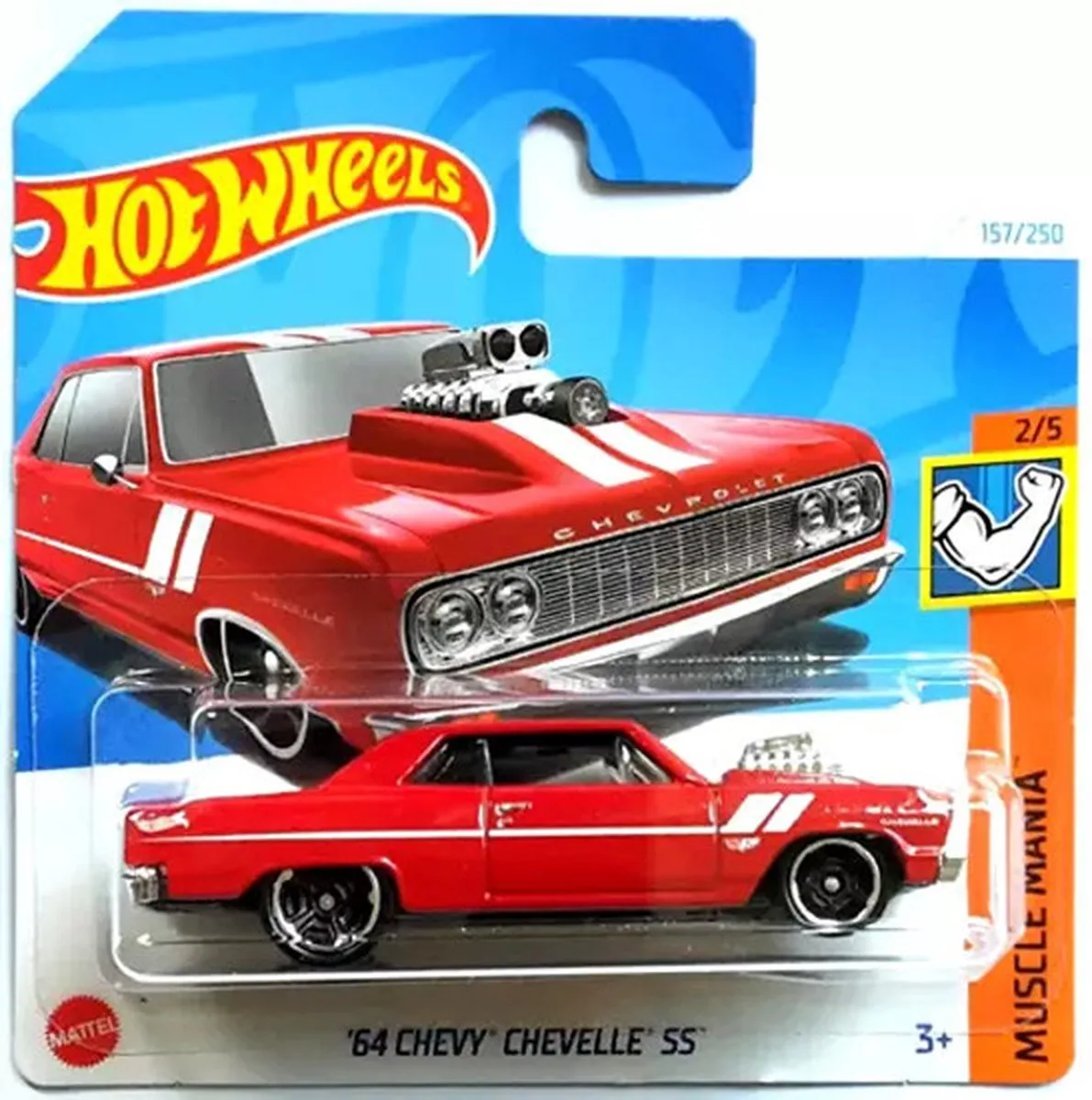 Hot Wheels '64 Chevy Chevelle SS Muscle Mania 1:64
