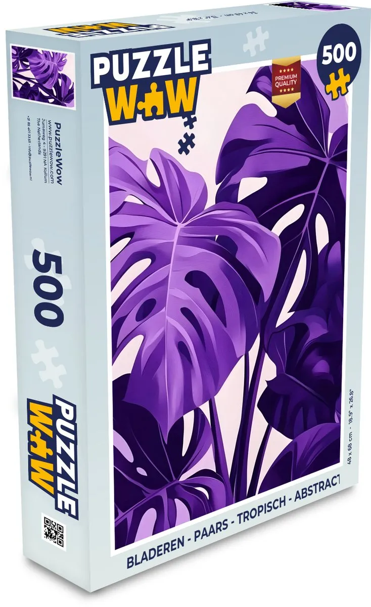 PuzzleWow Legpuzzel 500 Stuks