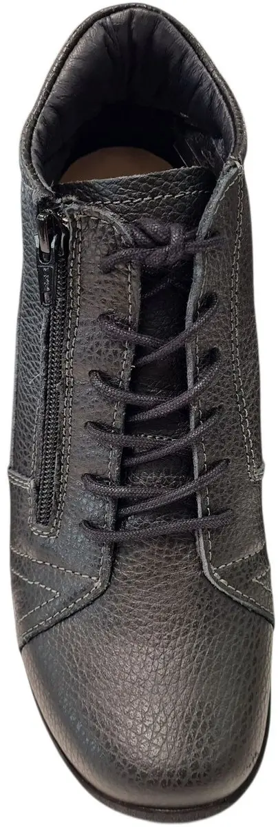 Wolky Why Dames Veterschoen 0660671-000 - Zwart