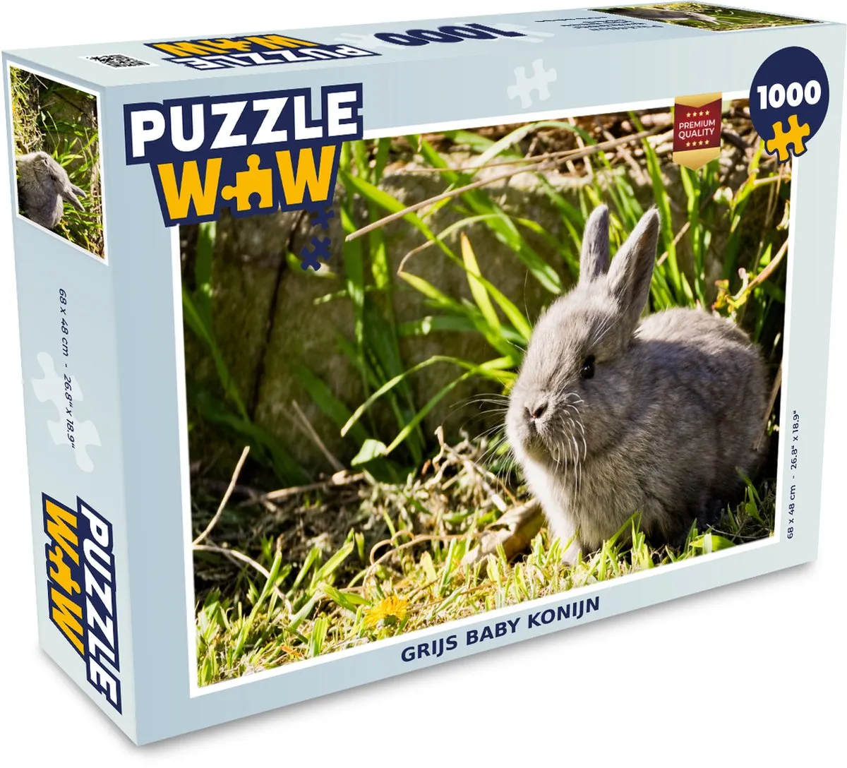 PuzzleWow Legpuzzel 1000 Stuks
