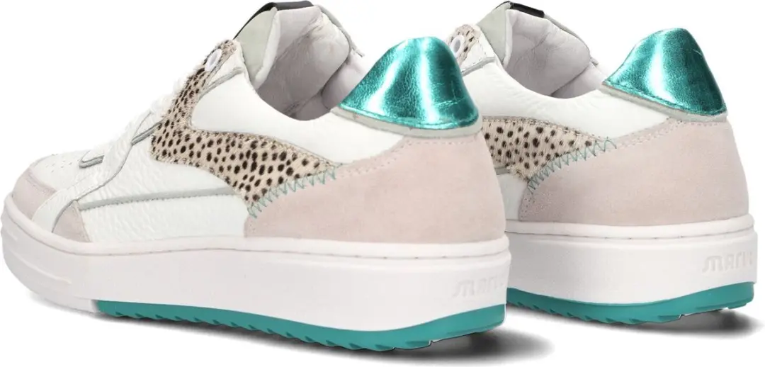 Maruti Alfie Sneakers - 38 - White/Aqua/Pixel Offwhite - afbeelding 3 van 6