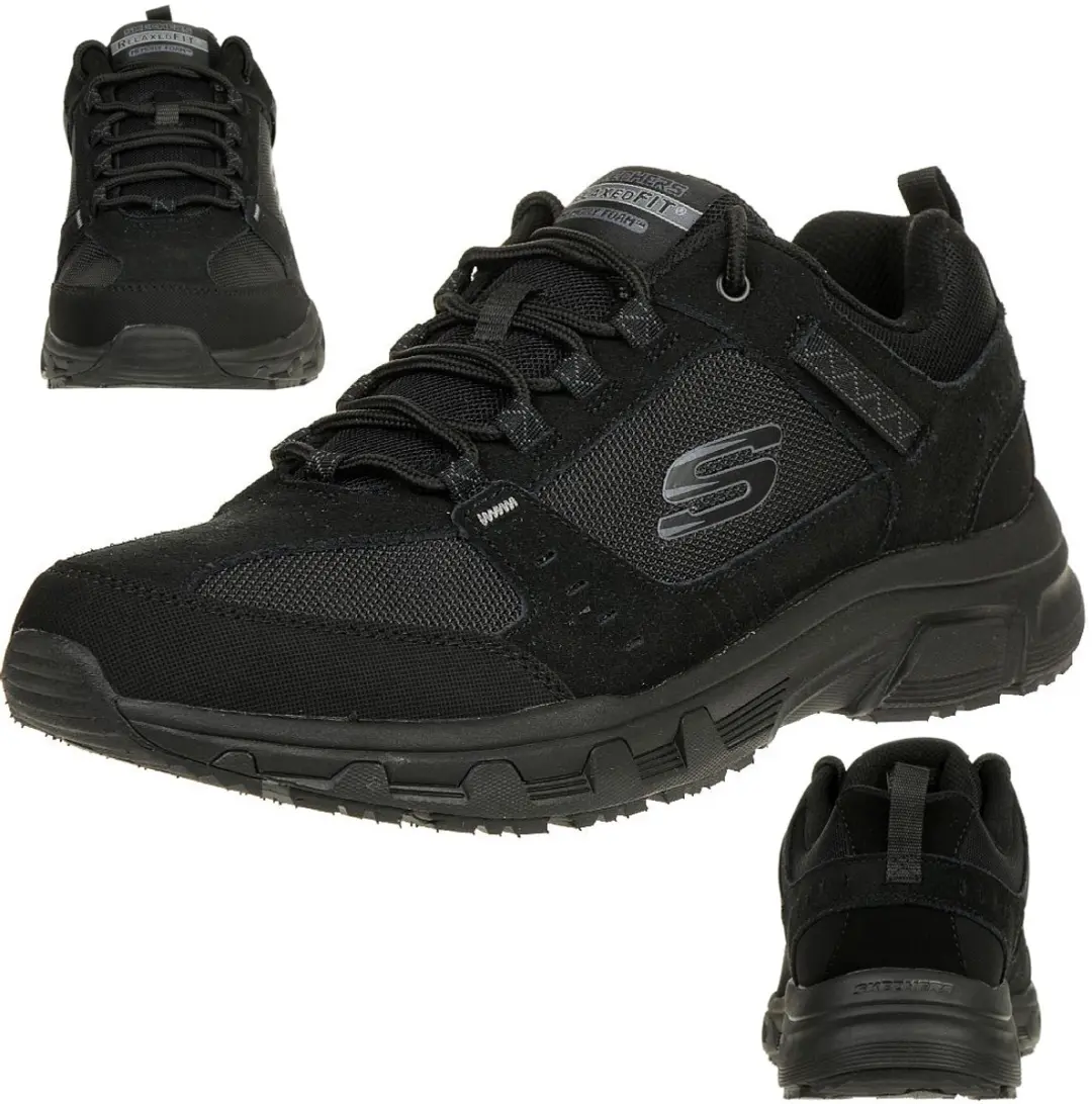 Skechers OAK CANYON Heren Wandelschoenen 306814 - Zwart