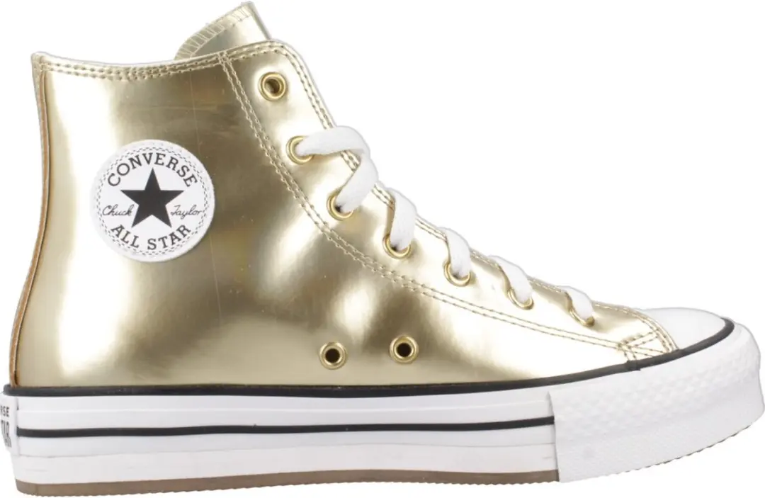 CONVERSE CHUCK TAYLOR ALL STAR EVA LIFT PLATFORM METALLIS Goud 38,5 EU
