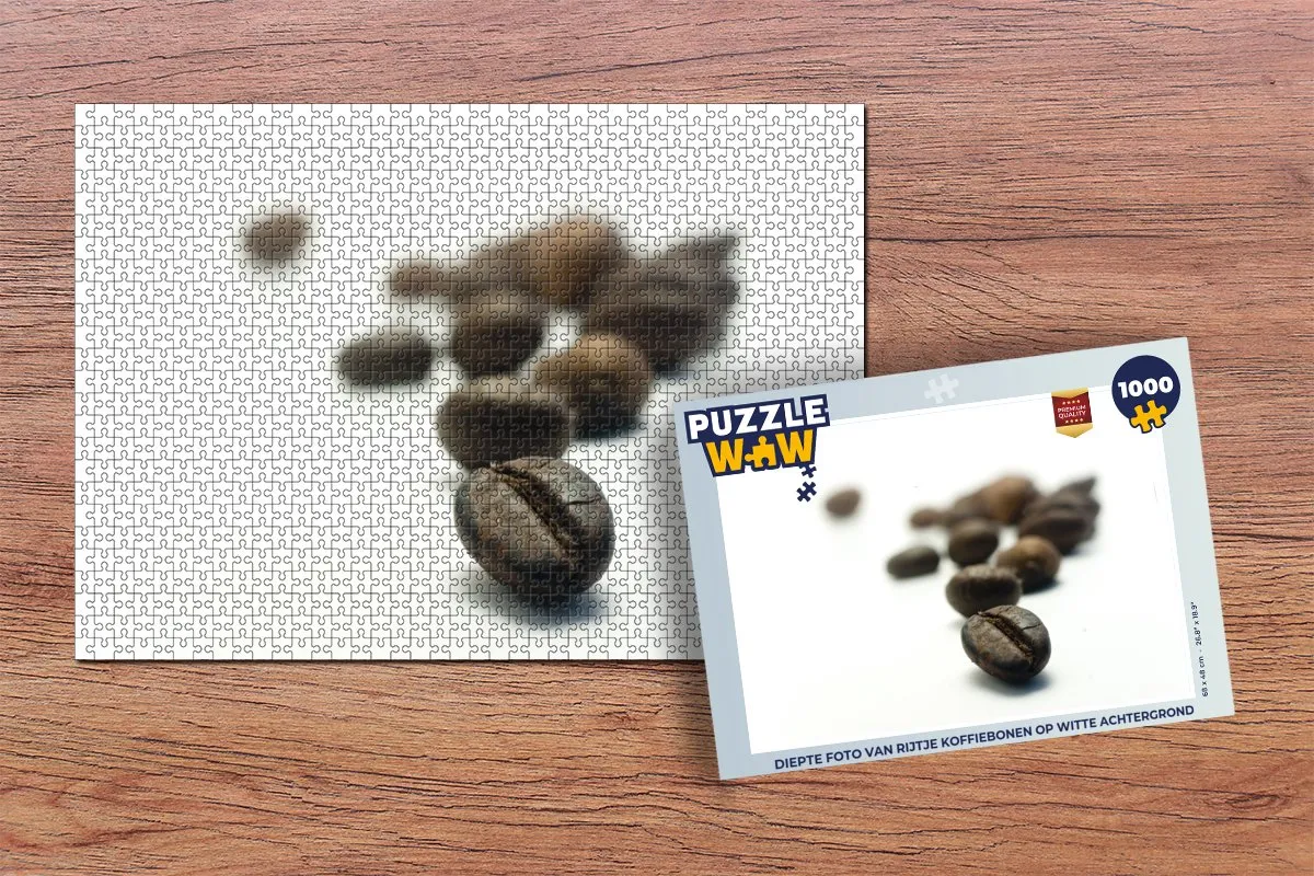 PuzzleWow Legpuzzel 1000 Stuks - Multicolor