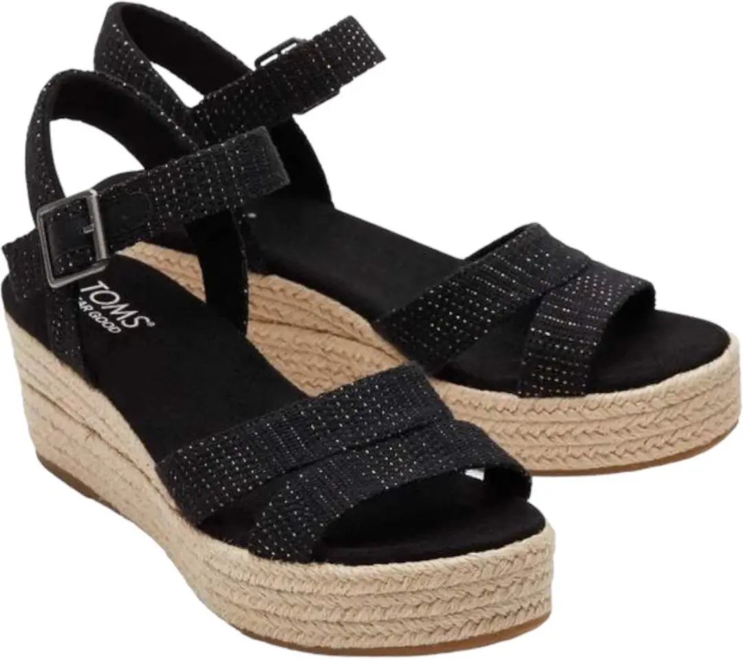 TOMS Audrey Damessandaal - Zwart - afbeelding 4 van 6
