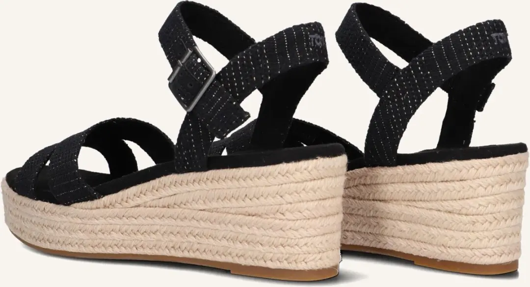TOMS Audrey Damessandaal - Zwart - afbeelding 6 van 6