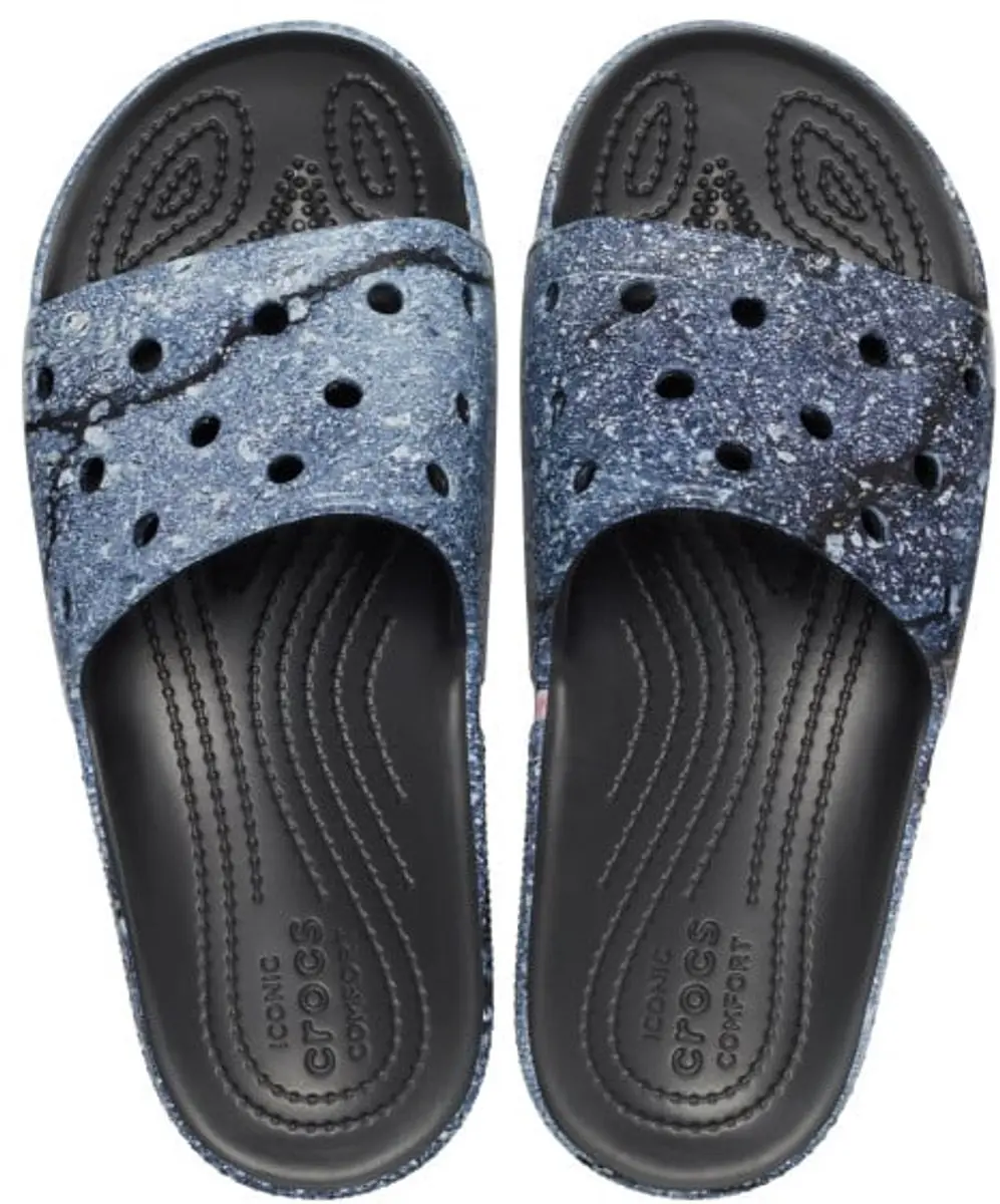 Crocs Classic Hypperreal Slide Multi/Black Maat 45/46 US M11