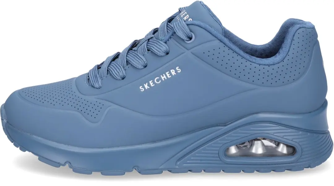 Skechers Uno Stand On Air Dames Sneakers 40 - Blauw - afbeelding 2 van 6