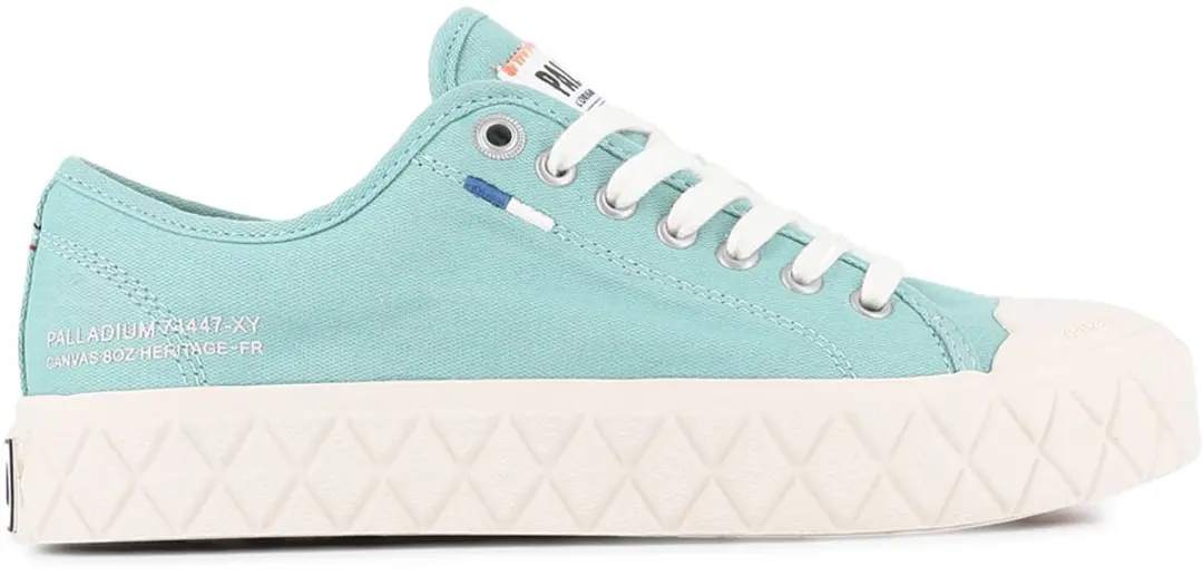 Palladium Palla Ace Canvas Organic Schoenen Groen,Blauw EU 36 Man,Vrouw