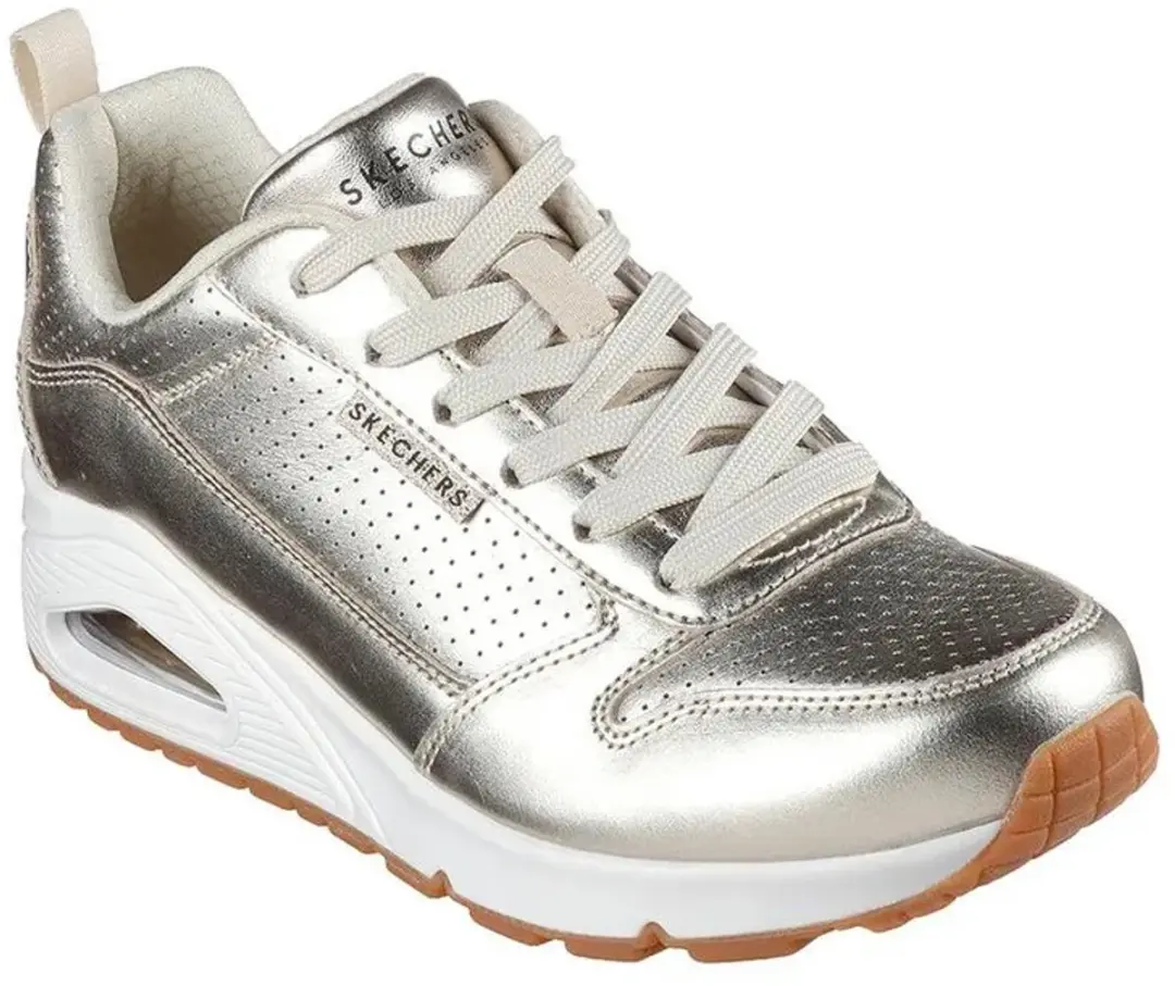 Skechers Uno Metallix Sneakers 107226 - Goud