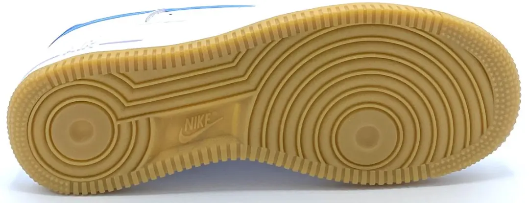 Nike Air Force 1 Sneakers 39 - Wit/Blauw - afbeelding 4 van 6