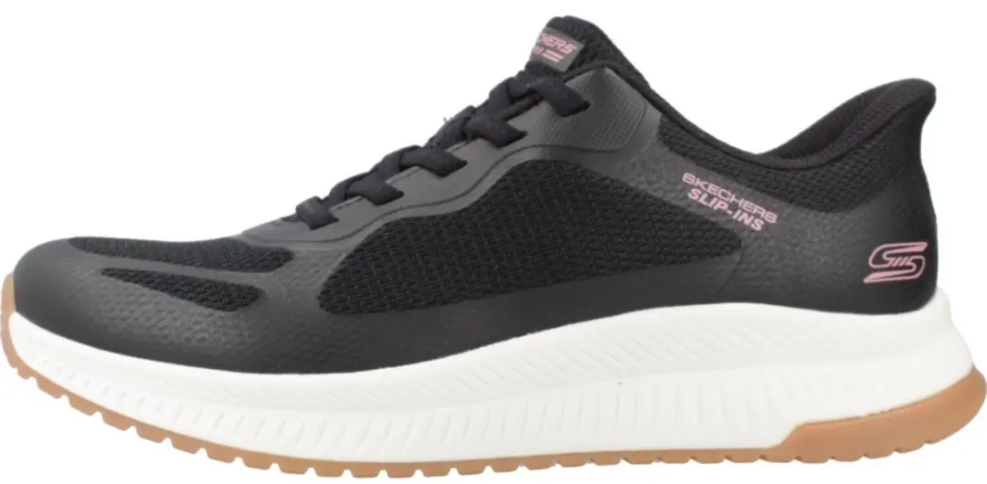 Skechers BOBS Squad 4 Slip-ins - Zwart - Maat 38