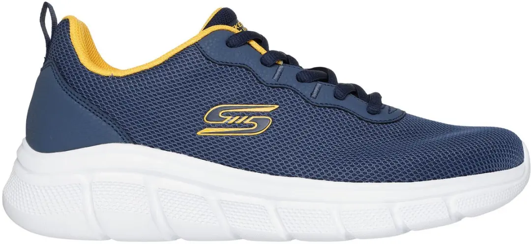 Skechers BOBS Sport B Flex Icy Edge Heren Sportschoenen - Blauw - afbeelding 4 van 6