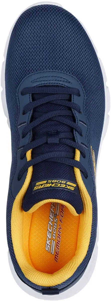 Skechers BOBS Sport B Flex Icy Edge Heren Sportschoenen - Blauw - afbeelding 5 van 6