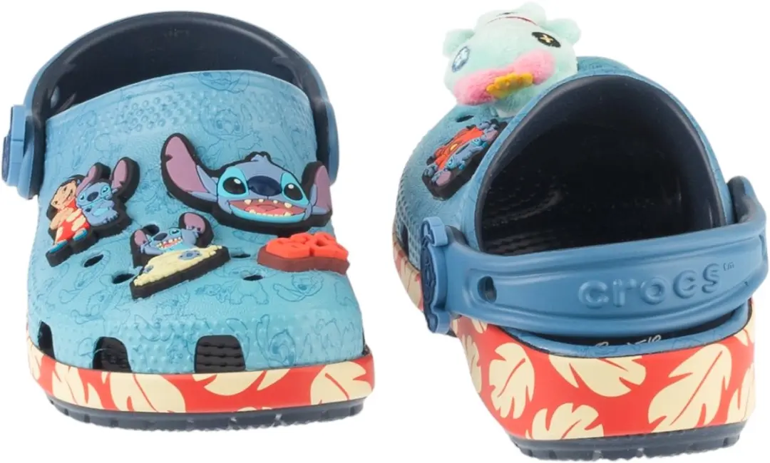 Crocs Classic Stitch Clog 213008-90H - Slippers - Maat 25/26 - Blauw
