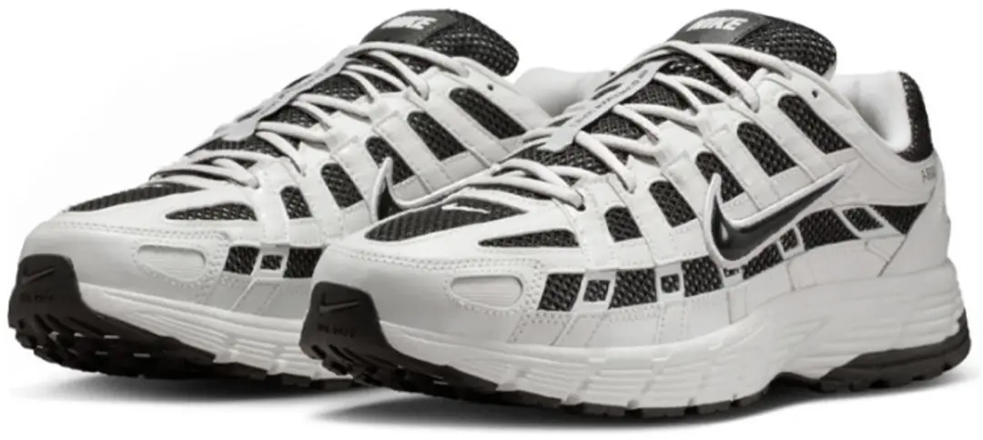 Nike P-6000 Heren Sneakers - Wit/Zwart - afbeelding 3 van 6