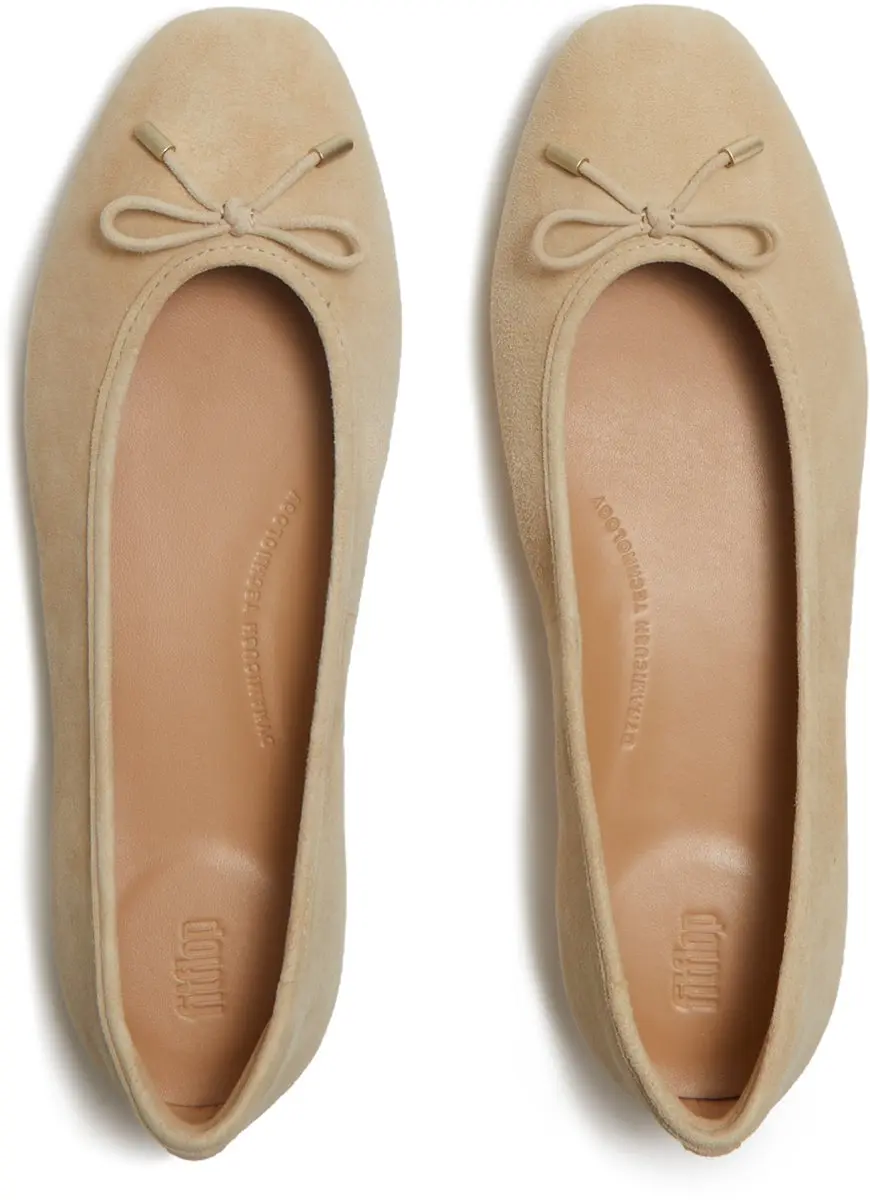 FitFlop Delicato Ballerina's - 38 - Cappuccino - afbeelding 4 van 6