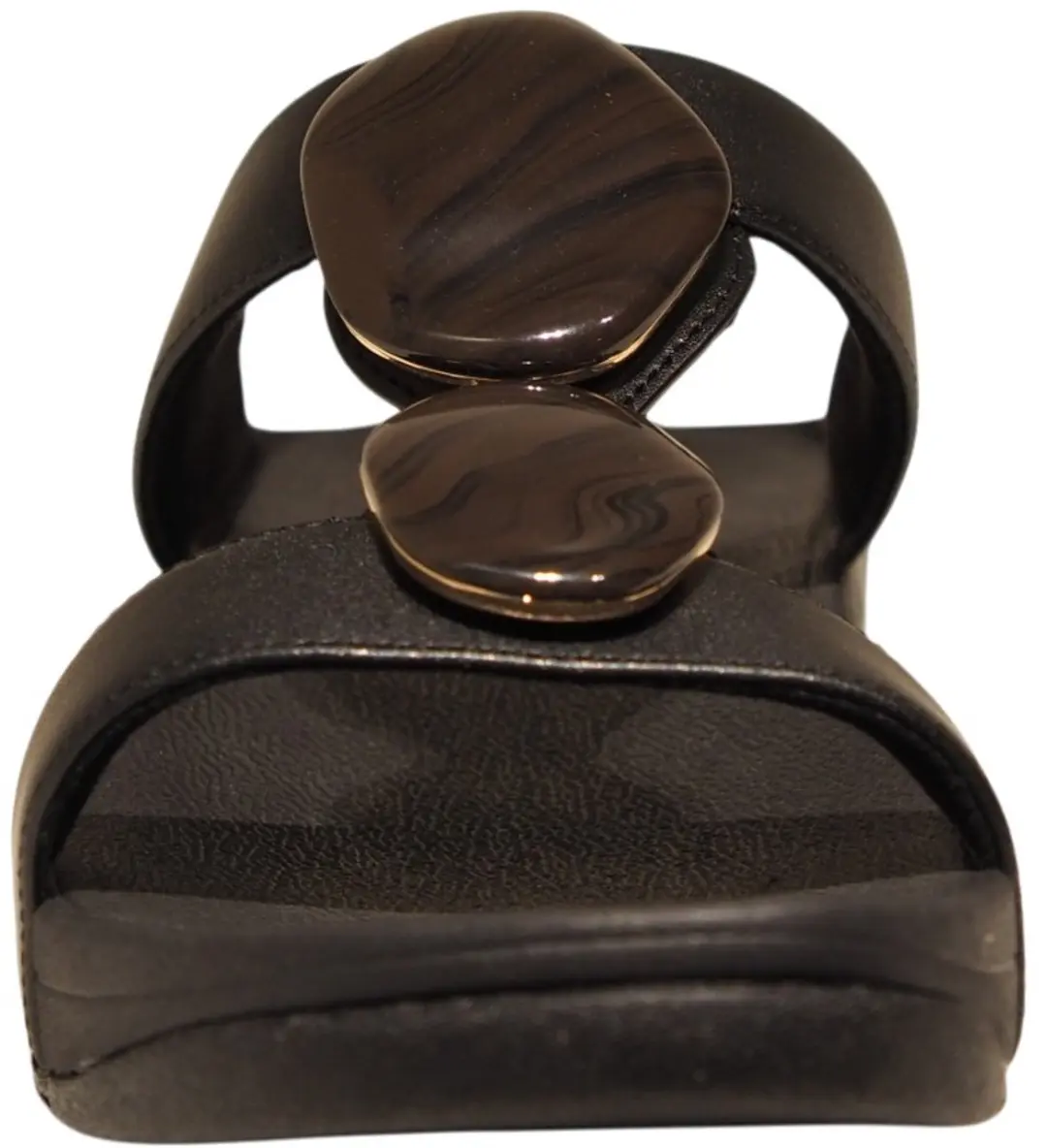 FitFlop Fino Marbled-Stone Dames Muiltjes - 42 - afbeelding 5 van 6