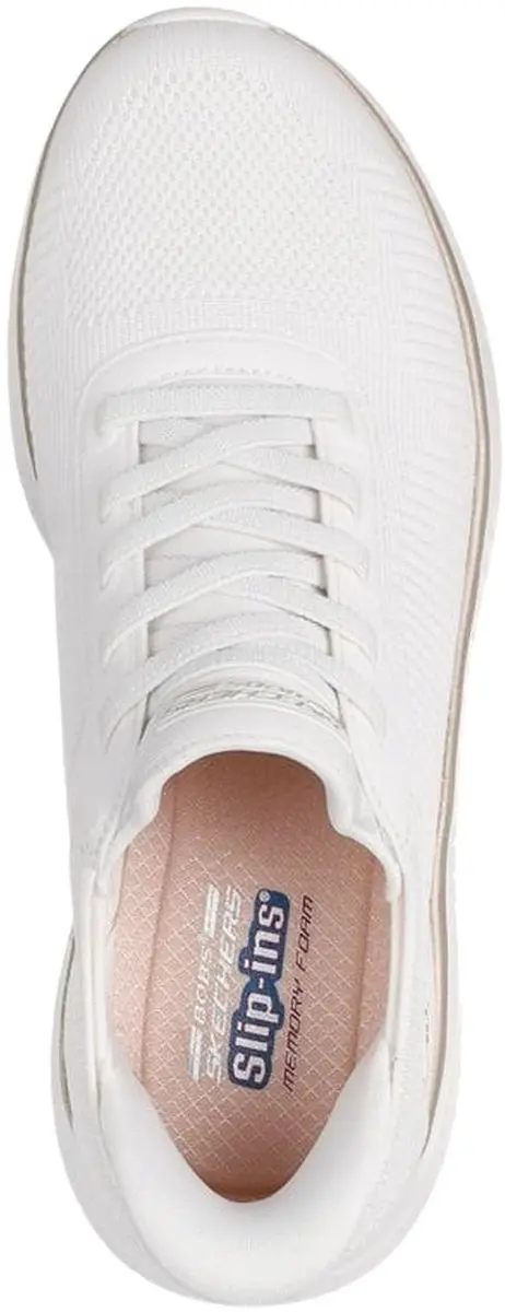 Skechers Bobs Squad Chaos CURRENT MUSE Sneakers - Dames 40 - Wit/Goud - afbeelding 6 van 6